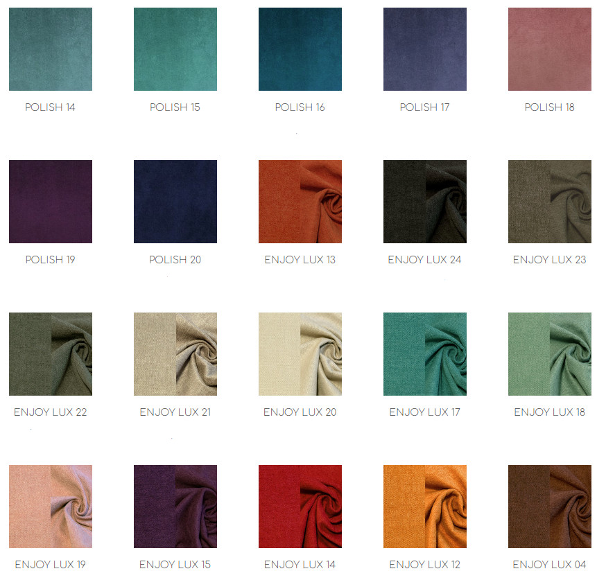 Категория ткани № 5 (микровелюр, велюр) Категория ткани № 5 (микровелюр, велюр)