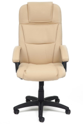 Кресло BERGAMO кож/зам, бежевый, 36-34
