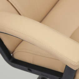 Кресло BERGAMO кож/зам, бежевый, 36-34