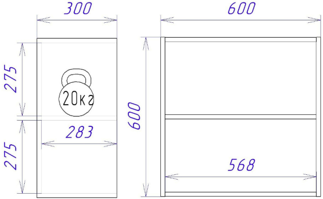 Шкаф ШГ-60к Женева