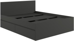 Кровать с ящиками К1.6М Мадера