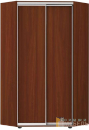 Шкаф-купе угловой Стандарт Комби 1 Итальянский орех