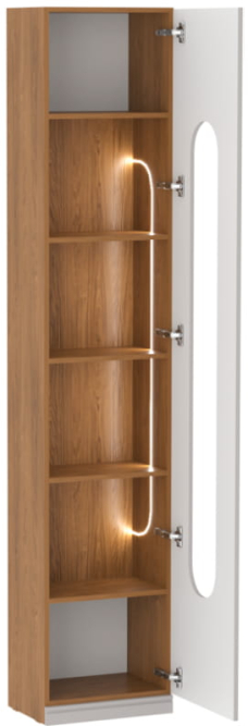 Пенал открытый Палермо (СБК) (БЕЗ подсветки в комплекте!)