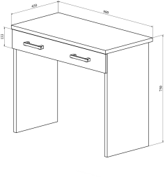 Стол туалетный для гостиниц Виктория ВИ-51