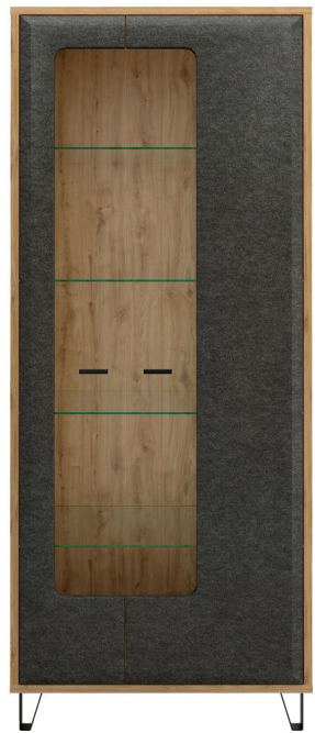 Шкаф с витриной Грейс REG2W