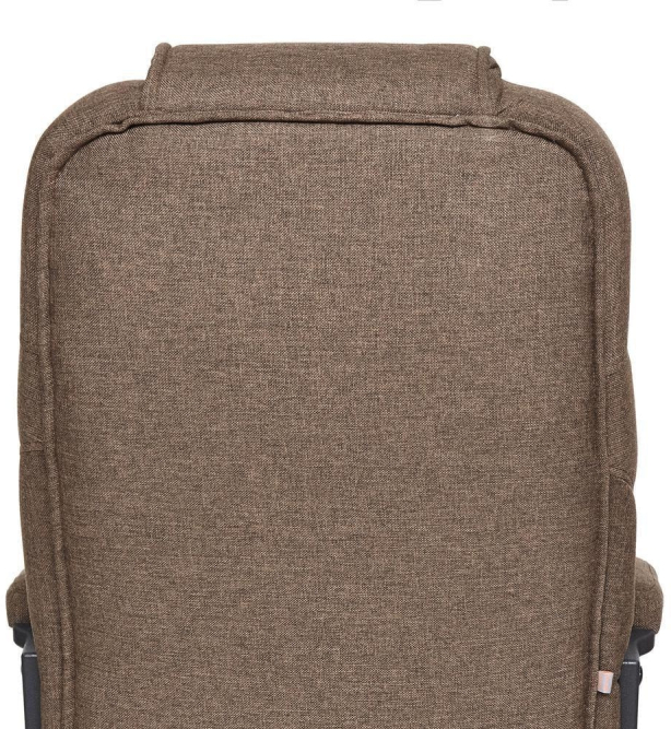 Кресло BERGAMO (хром) ткань, коричневый, 3М7-147