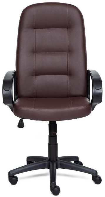 Кресло DEVON кож/зам, коричневый, 36-36