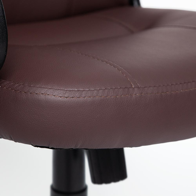 Кресло DEVON кож/зам, коричневый, 36-36