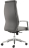 Кресло офисное BRABIX PREMIUM "Jazz EX-757", синхромеханизм, алюминий, экокожа, серое, 532490