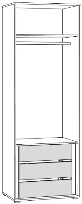 Шкаф для одежды Остин 13.336.02