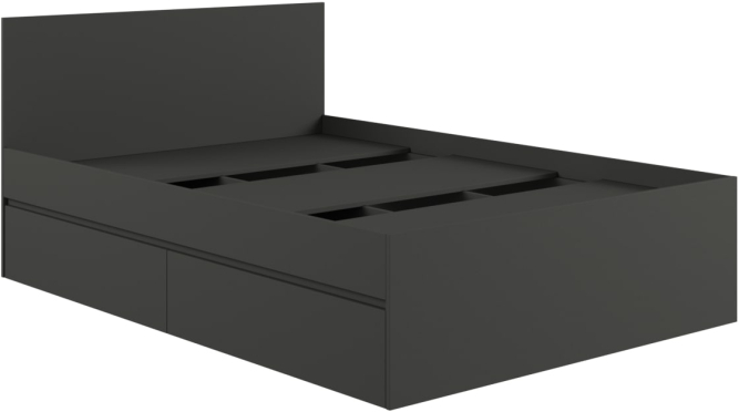 Кровать с ящиками К1.4М Мадера