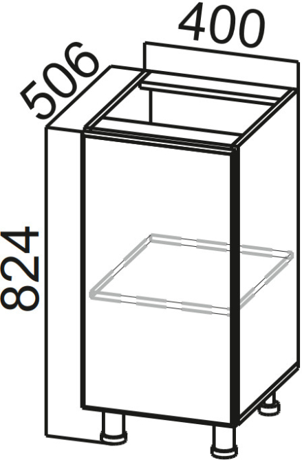 Стол-рабочий 400 Модус