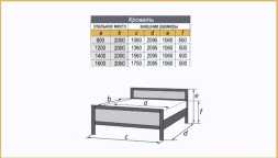 Кровать из массива Карина-16