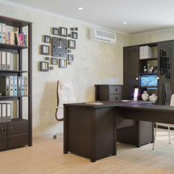 Стол Изабель ИЗ-41К орех темный