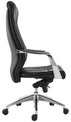 Кресло офисное BRABIX PREMIUM "Sonata EX-754", мультиблок, алюминий, экокожа, черное, 532491