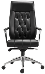 Кресло офисное BRABIX PREMIUM "Sonata EX-754", мультиблок, алюминий, экокожа, черное, 532491