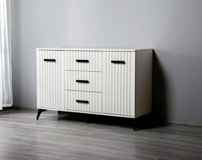 Комод 3-х ящ с дверьми (без подзеркальника) Нью-Йорк NEW