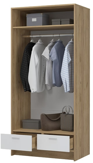 Шкаф 2-створчатый ШК-02 Ирис (СМ)