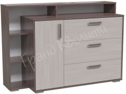 Комод с дверкой и тремя ящиками Гранд Кволити 4423