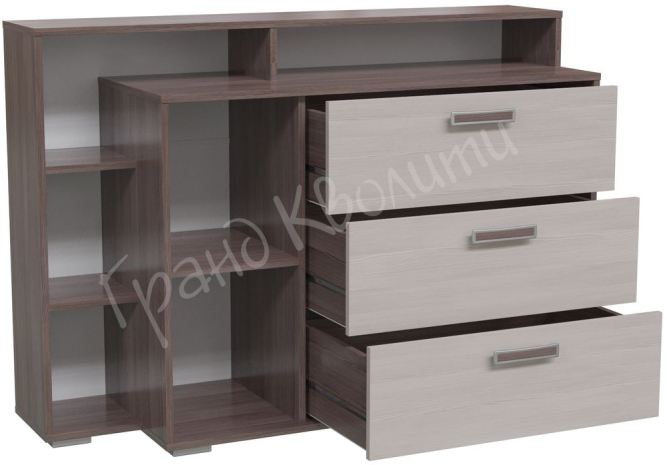 Комод с дверкой и тремя ящиками Гранд Кволити 4423