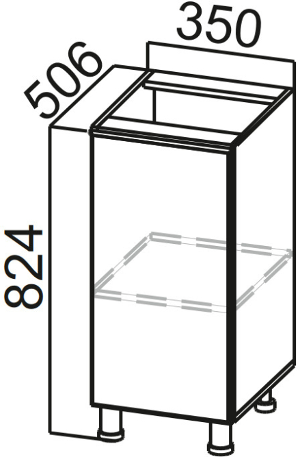 Стол-рабочий 350 Модус