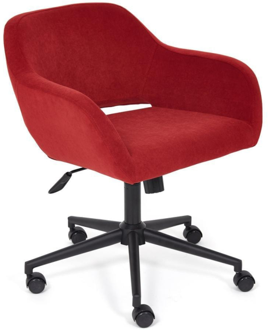 Кресло MODENA флок , бордо, 10