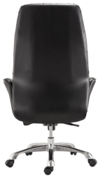 Кресло офисное BRABIX PREMIUM &quot;Legacy EX-750&quot;, синхромеханизм, алюминий, экокожа, черное, 532492