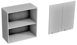 Верхний шкаф В-700 Орхидея