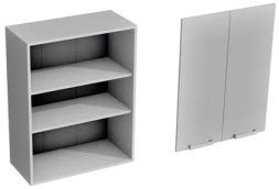 Верхний шкаф В-700 Орхидея