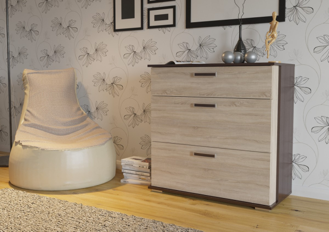 Комод с 3-я ящиками "Даллас"