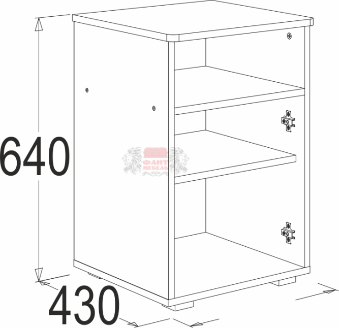 Тумба "Омега 16"