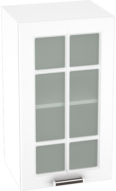 Шкаф верхний со стеклом с 1 створкой ШВС400 Прага