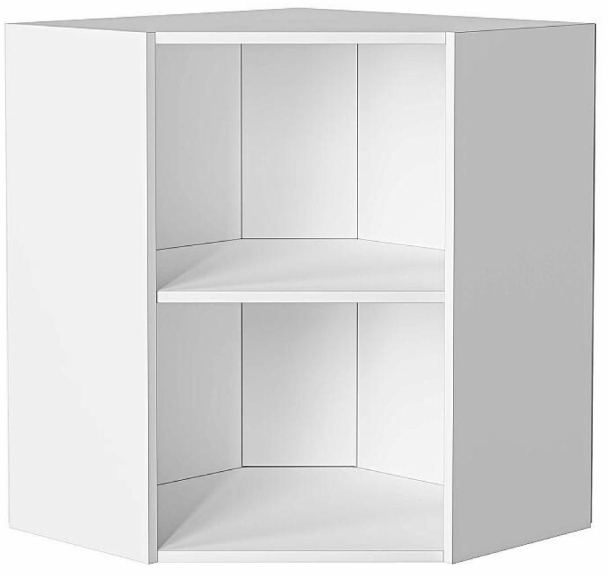 Шкаф верхний угловой с 1 створкой Кухня Валерия ШВУ 590 (глянец)