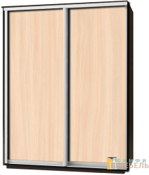 Шкаф-купе 2х дв ПРОМО комби-3 Дуб молочный