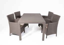 Стол садовый Мелодия (Melody) капучино