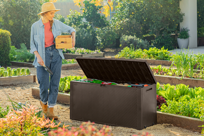 Сундук Эмили (EMILY STORAGE BOX) 280л, коричневый