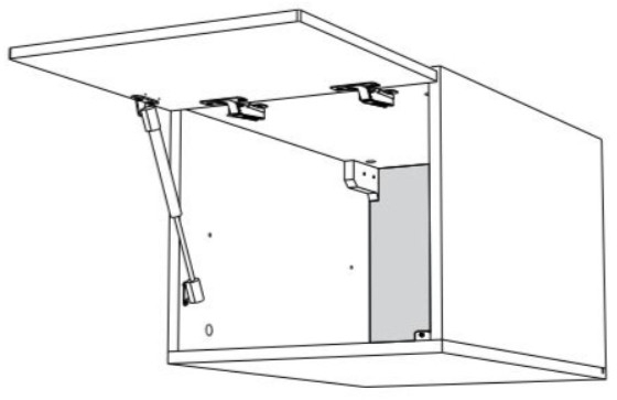 Шкаф АГ-45 Женева (ЛДСП)