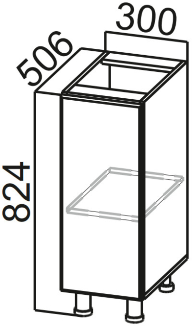 Стол-рабочий 300 Модус