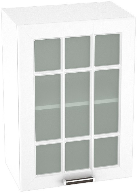 Шкаф верхний со стеклом с 1 створкой ШВС500 Прага