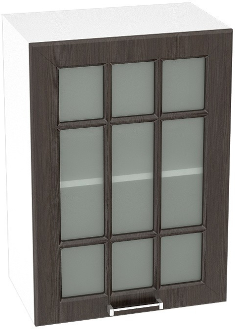 Шкаф верхний со стеклом с 1 створкой ШВС500 Прага