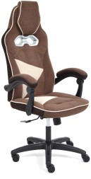 Кресло ARENA флок , коричневый/бежевый, 6/7