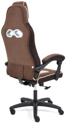 Кресло ARENA флок , коричневый/бежевый, 6/7