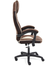 Кресло ARENA флок , коричневый/бежевый, 6/7