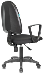 Кресло CH-1300N "Престиж+", с подлокотниками, ткань, черное, 1215475