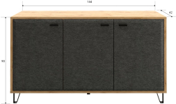 Тумба Грейс KOM3D