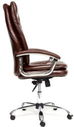 Кресло SOFTY LUX кож/зам, коричневый, 2 TONE