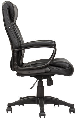 Кресло офисное BRABIX "Enter EX-511", экокожа, черное, 530859