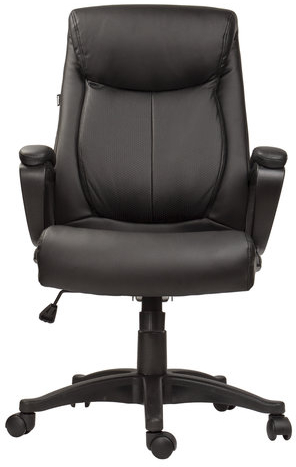 Кресло офисное BRABIX "Enter EX-511", экокожа, черное, 530859