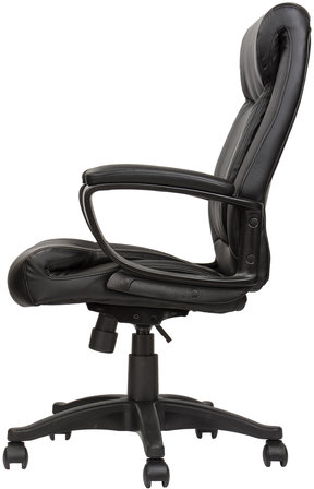 Кресло офисное BRABIX "Enter EX-511", экокожа, черное, 530859