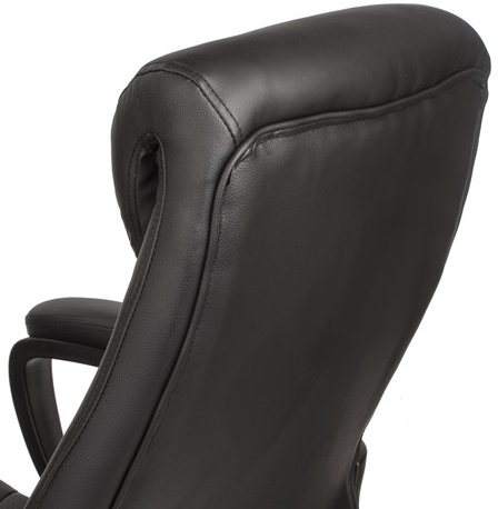 Кресло офисное BRABIX "Enter EX-511", экокожа, черное, 530859